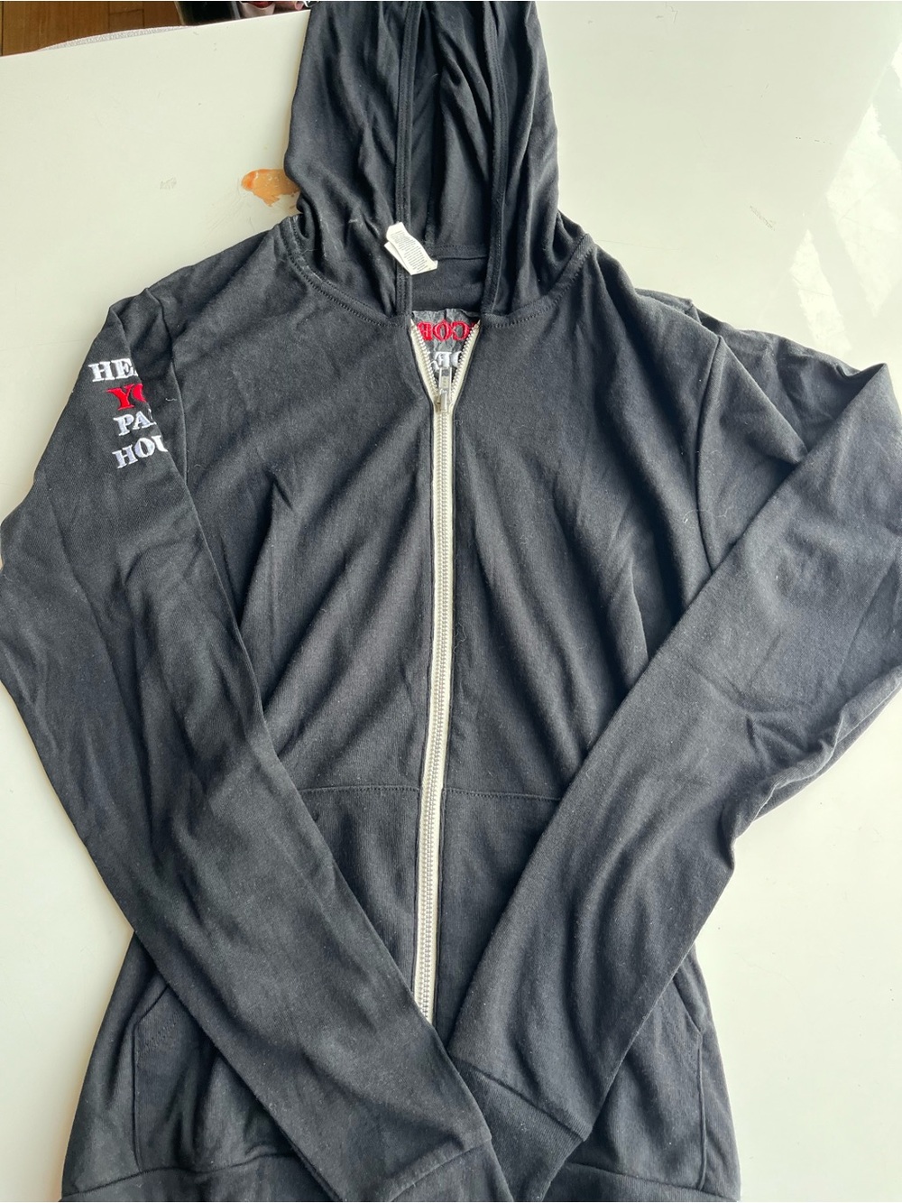The Irishman Set Black Zip-Up Hoodie with Hood